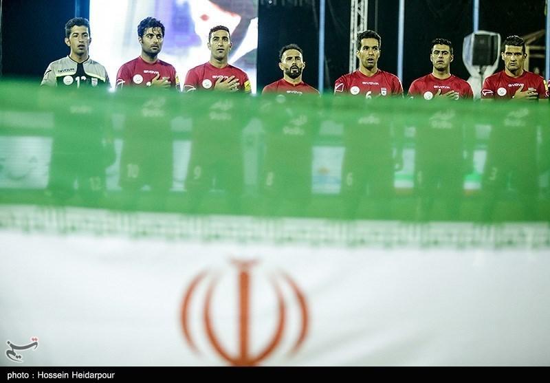 صعود تیم ملی فوتبال ساحلی ایران به رده دوم دنیا و تبریک سازمان دنیای