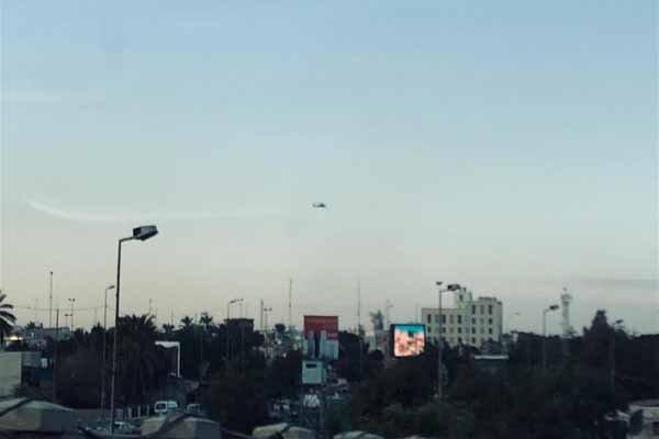 بالگردهای آمریکایی یک لحظه هم آسمان بغداد را ترک نمی نمایند