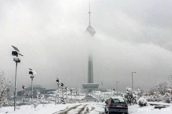 بارش برف و باران در تهران کماکان ادامه خواهد داشت