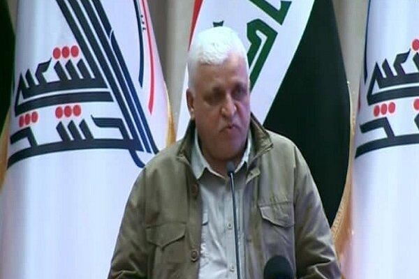 واکنش رئیس سازمان حشد شعبی عراق به انفجارهای بغداد واکنش رئیس سازمان حشد شعبی عراق به انفجارهای بغداد