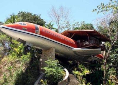 تور کاستاریکا: هتل هواپیمای بوئینگ 747 در کاستاریکا