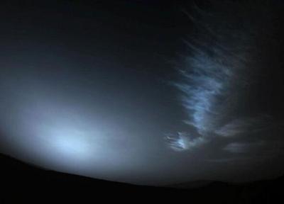 تراکم عجیب ابر ها در فضا